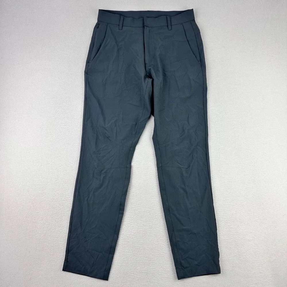 Fabletics The Don Pants‎ Mens 29x32 Grey Performance Preppy Golf Stretch Chinos